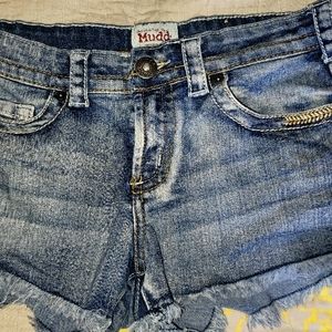 Mudd Size 9 Blue Jean Shorts